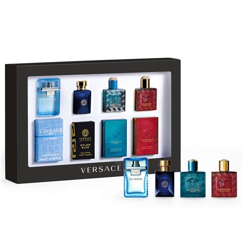 versace mini perfume set boots|versace mini aftershave set.